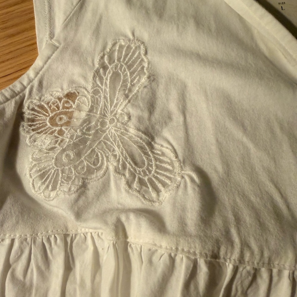 Anthropologie Lace Bay Doll Blouse New - Picture 5 of 7